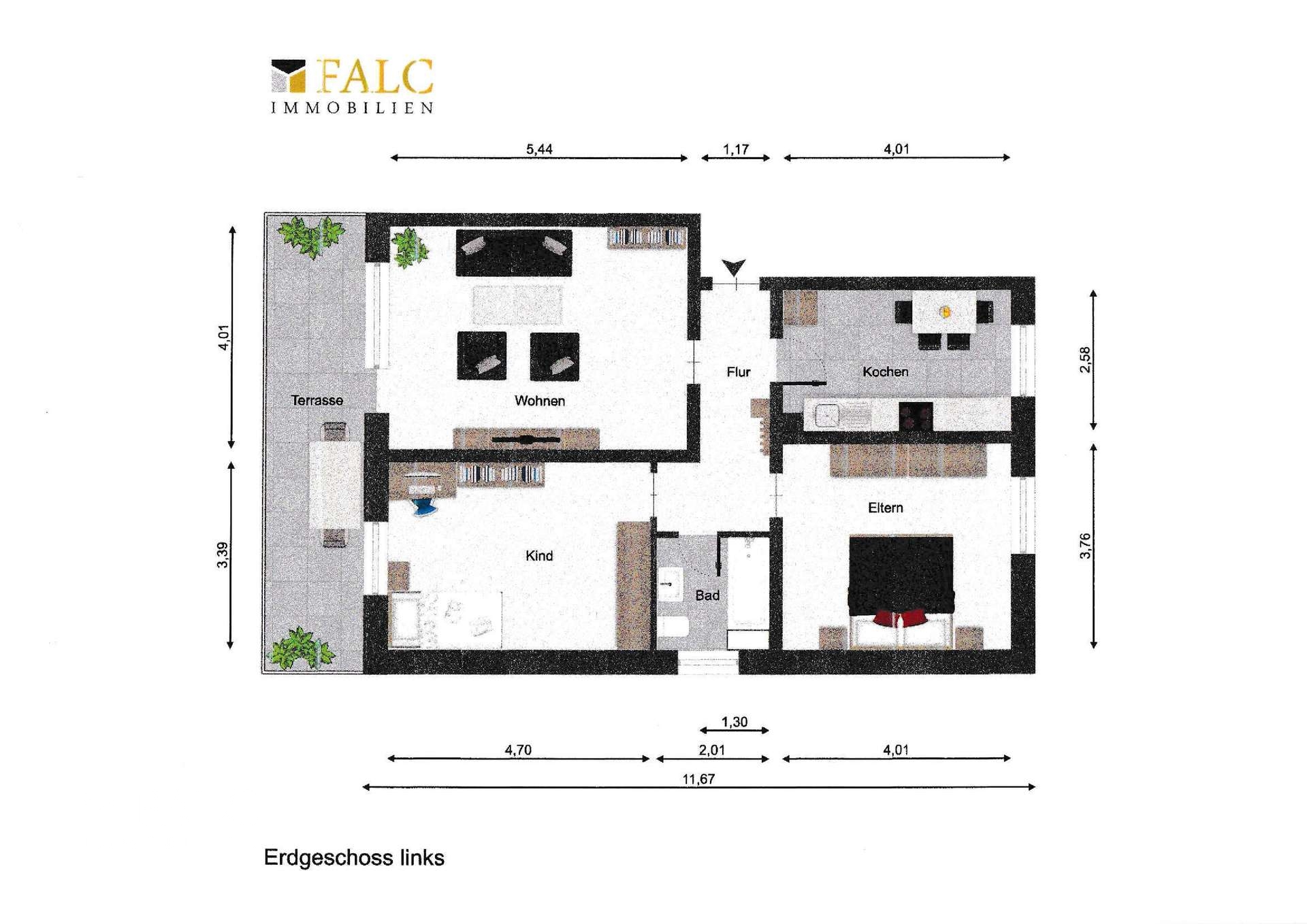 Grundriss Erdgeschoss
